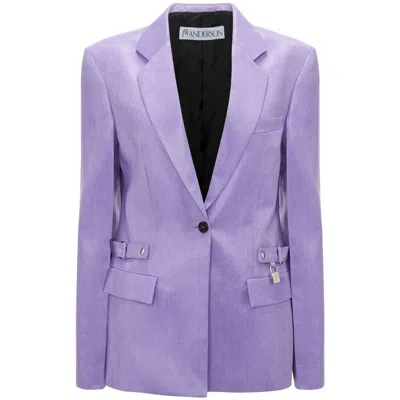 Shop Jw Anderson J.w. Anderson Jackets In Purple