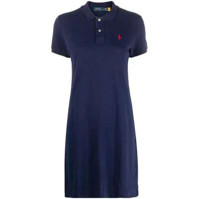 Shop Ralph Lauren Dresses In Blue