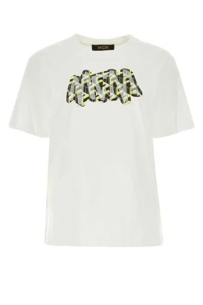 Shop Mcm T-shirt In White