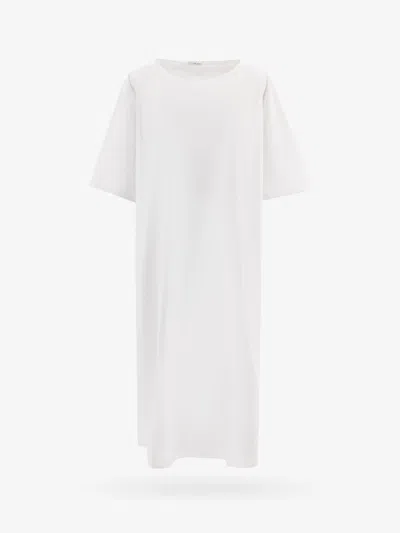 The Row Isora Oversize Maxi Dress In White