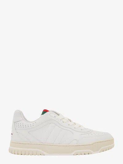 Shop Gucci Re-web In White
