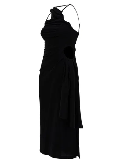 Shop Jacquemus 'abanada' Dress In Black