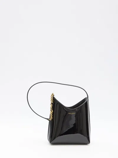 Shop Saint Laurent Rendez-vous Hobo Mini Bag In Black
