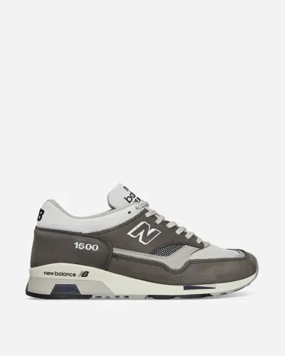 Shop New Balance Made In Uk 1500 Sneakers Dark Gull Gray In Grey