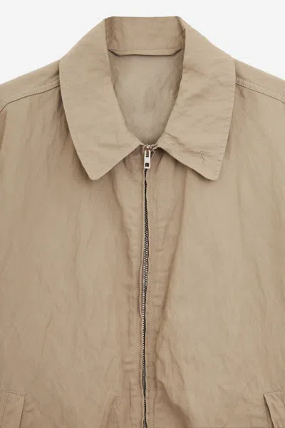 Shop Lemaire Jackets In Beige