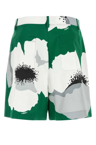 Shop Valentino Garavani Shorts In Floral