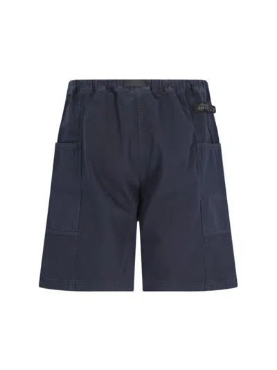 Shop Gramicci Trousers In Blue