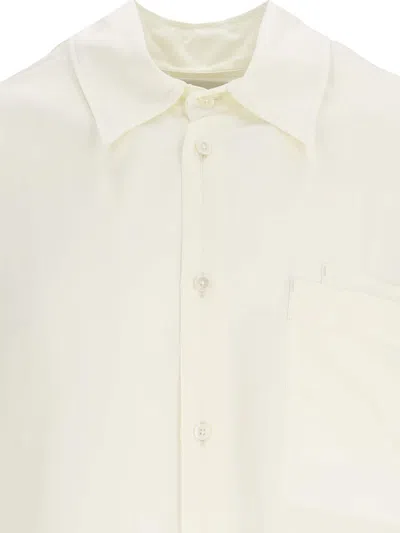 Shop Lemaire Shirts In White