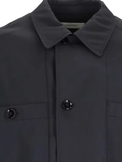 Shop Lemaire Shirts In Black