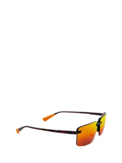 Shop Maui Jim Sunglasses In Shiny Reddish