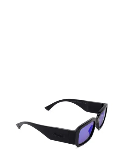Shop Maui Jim Sunglasses In Shiny Black