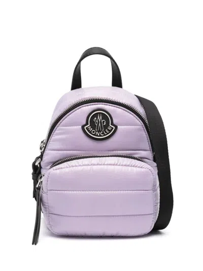 Shop Moncler Kilia Small Crossbody Bag Bags In Pink & Purple