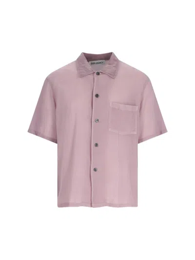 Shop Our Legacy Shirts In Violet