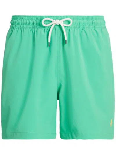 Shop Polo Ralph Lauren Swimshorts Clothing In Green