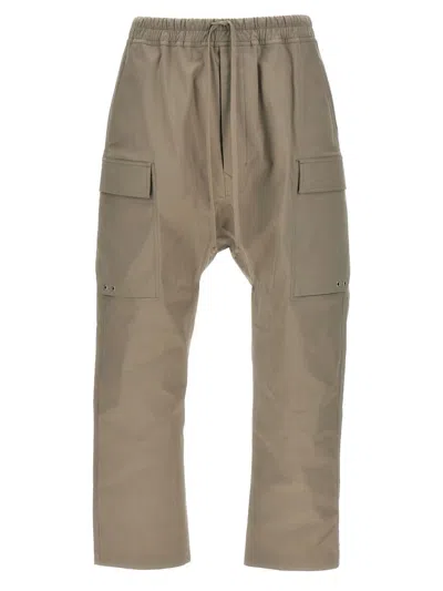 Shop Rick Owens 'cargo Long' Pants In Beige