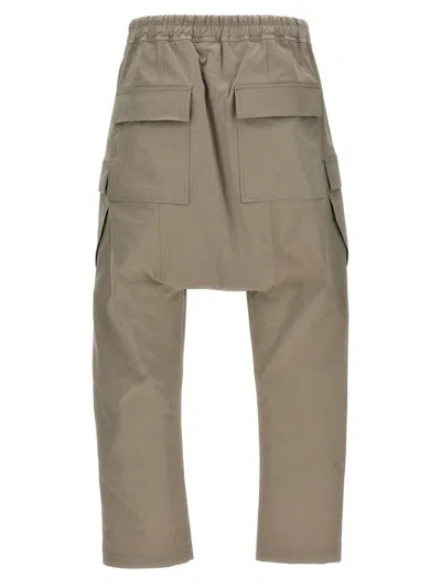 Shop Rick Owens 'cargo Long' Pants In Beige