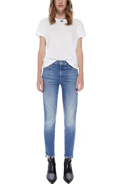 Shop Mother Mid-rise Dazzler Ankle Jeans In Something To Remember In Multi