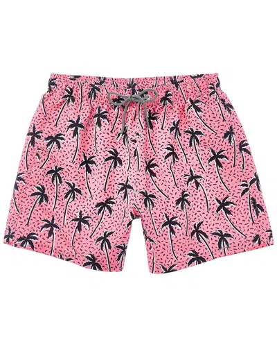 Shop Boardies Mid-length Swim Short In Pink