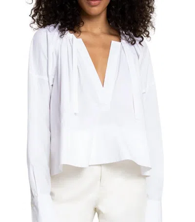 Shop A.l.c Serena Blouse In White
