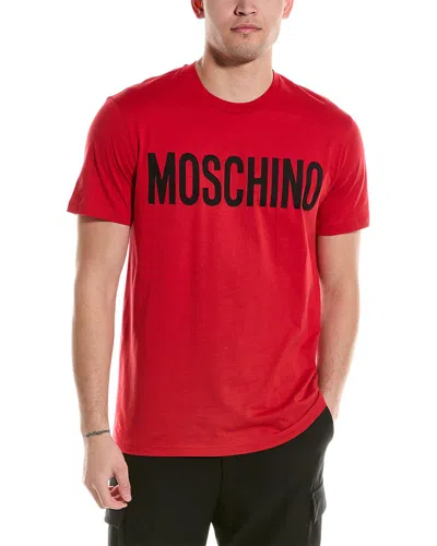 Shop Moschino T-shirt In Red