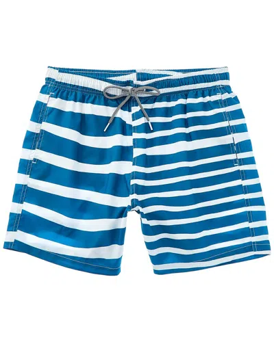 Shop Boardies Mid-length Swim Short In Blue