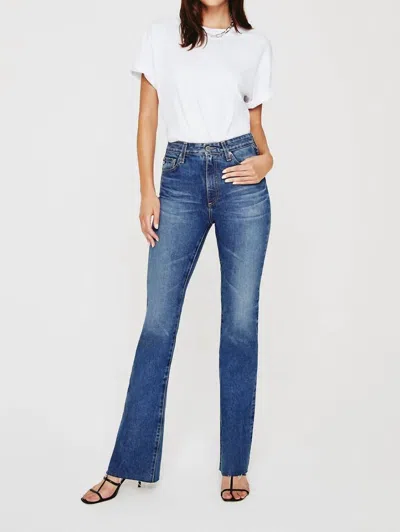 Shop Ag Alexxis High Rise Bootcut Jean In 10 Years Ellwood In Multi