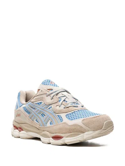Shop Asics Gel Nyc Sneakers Shoes In Blue