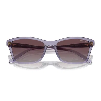 Shop Vogue Eyewear Sunglasses In Viola