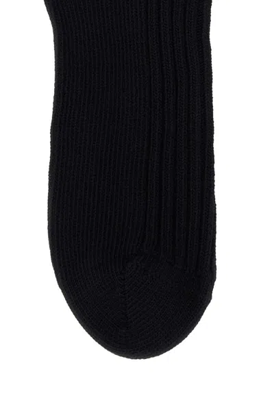 Shop Ami Alexandre Mattiussi Ami Socks In Black