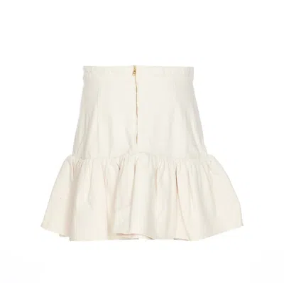 Shop Patou Skirts In White