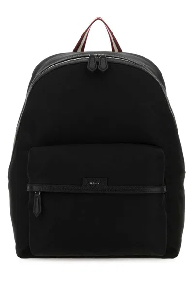 Shop Bally Backpacks In Black