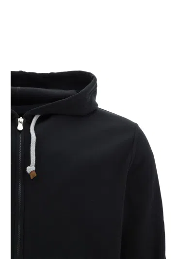 Shop Brunello Cucinelli Sweatshirts In Black