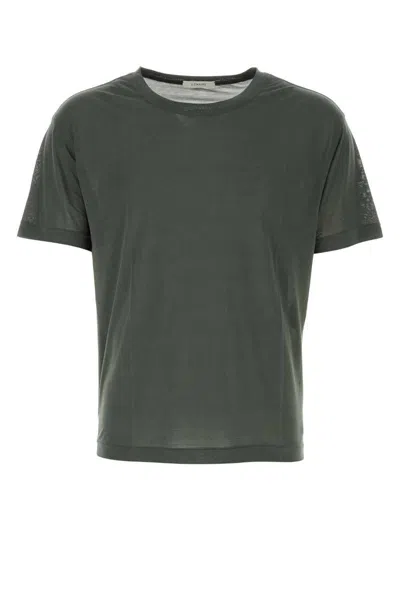 Shop Lemaire T-shirt In Green