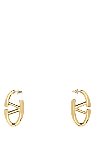 Shop Valentino Garavani Earrings In Gold