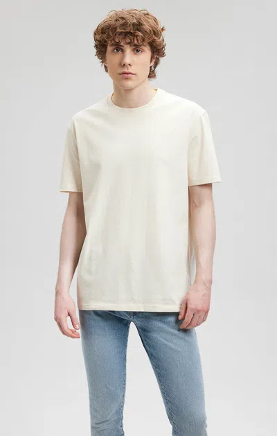 Shop Mavi Classic Crew Neck T-shirt In Birch In White