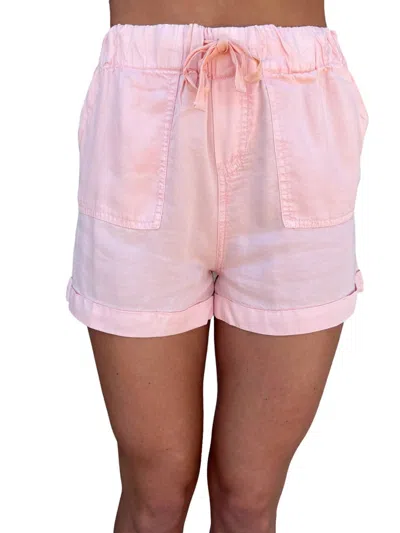 Shop Velvet Heart Lyra Blossom Tencel Short In Pink
