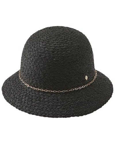 Shop Helen Kaminski Inka Straw Hat In Black