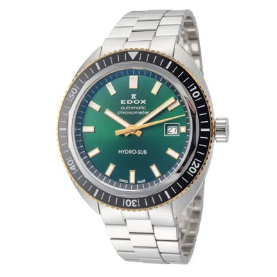 Shop Edox Men's Hydro-sub 42mm Automatic Watch In Silver