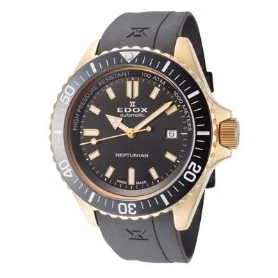 Shop Edox Men's Neptunian 44mm Automatic Watch In Gold