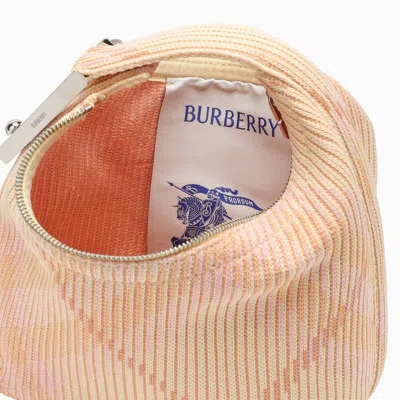 Shop Burberry Peg Mini Bag In Pink