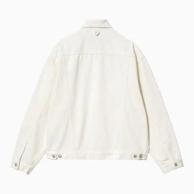 Shop Carhartt Wip Helston Jacket In White