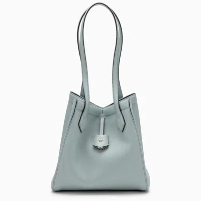 Shop Fendi Origami Medium Convertible Bag In Light In Blue