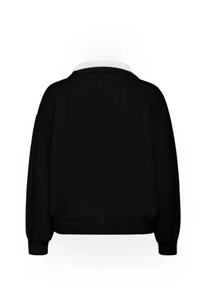Shop Akings Double Collar Sweatshirt In M