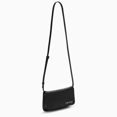 Shop Marni Shoulder Bag With Logo In Black