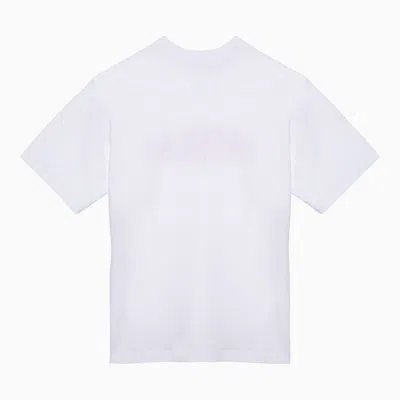 Shop Marni T-shirt With Logo-print In White