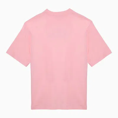 Shop Marni T-shirt With  Logo Bouquet In Pink