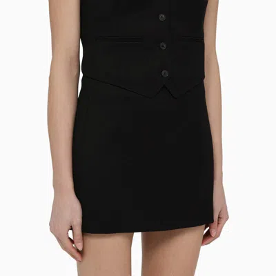Shop Wardrobe.nyc Single-breasted Waistcoat In Black
