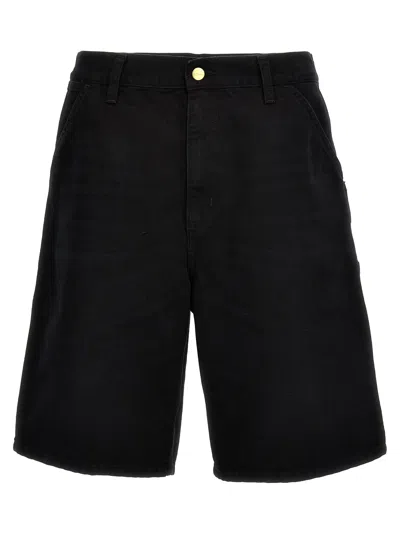 Shop Carhartt Single Knee Bermuda, Short In Black
