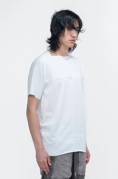 Shop M.a+ White One Piece Ss Tee In 52