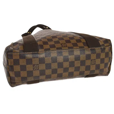 Pre-owned Louis Vuitton Beaubourg Brown Canvas Tote Bag ()